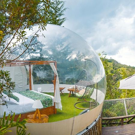 Hotel Bubblesky Glamping 40 Min From Medellin El Retiro  Zewnętrze zdjęcie