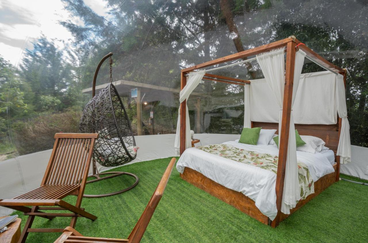 Hotel Bubblesky Glamping 40 Min From Medellin El Retiro  Zewnętrze zdjęcie