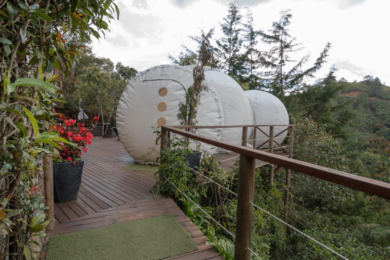 Hotel Bubblesky Glamping 40 Min From Medellin El Retiro  Zewnętrze zdjęcie