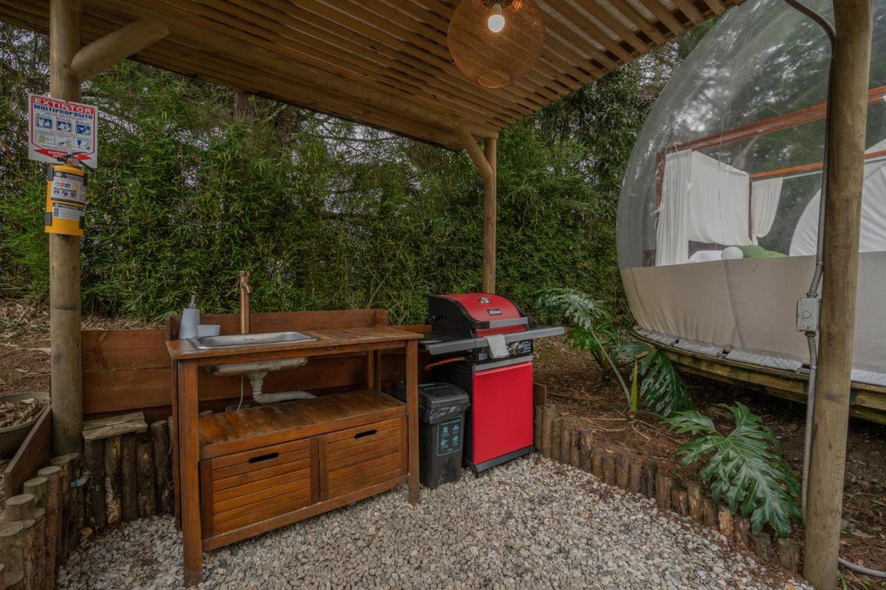 Hotel Bubblesky Glamping 40 Min From Medellin El Retiro  Zewnętrze zdjęcie