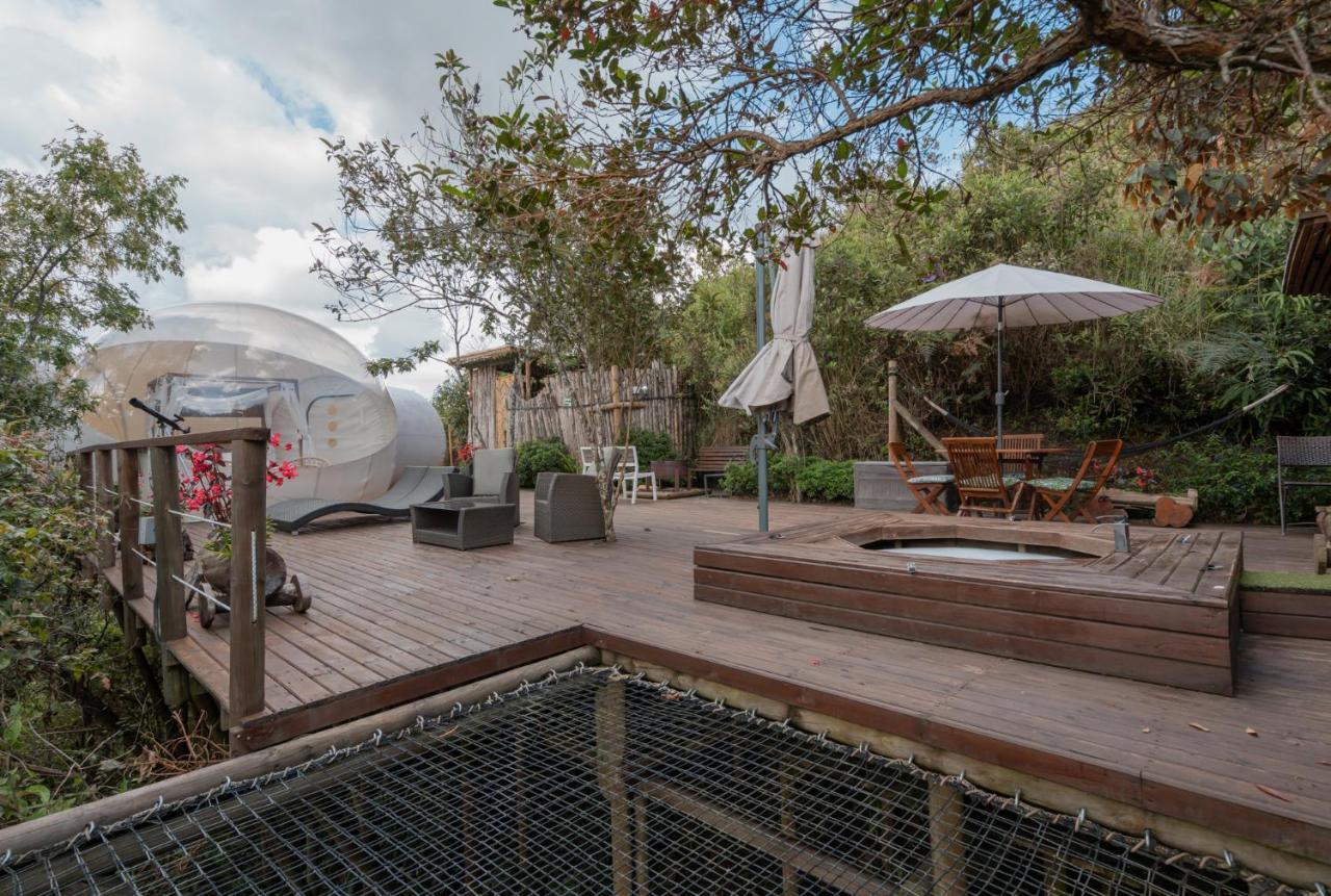 Hotel Bubblesky Glamping 40 Min From Medellin El Retiro  Zewnętrze zdjęcie