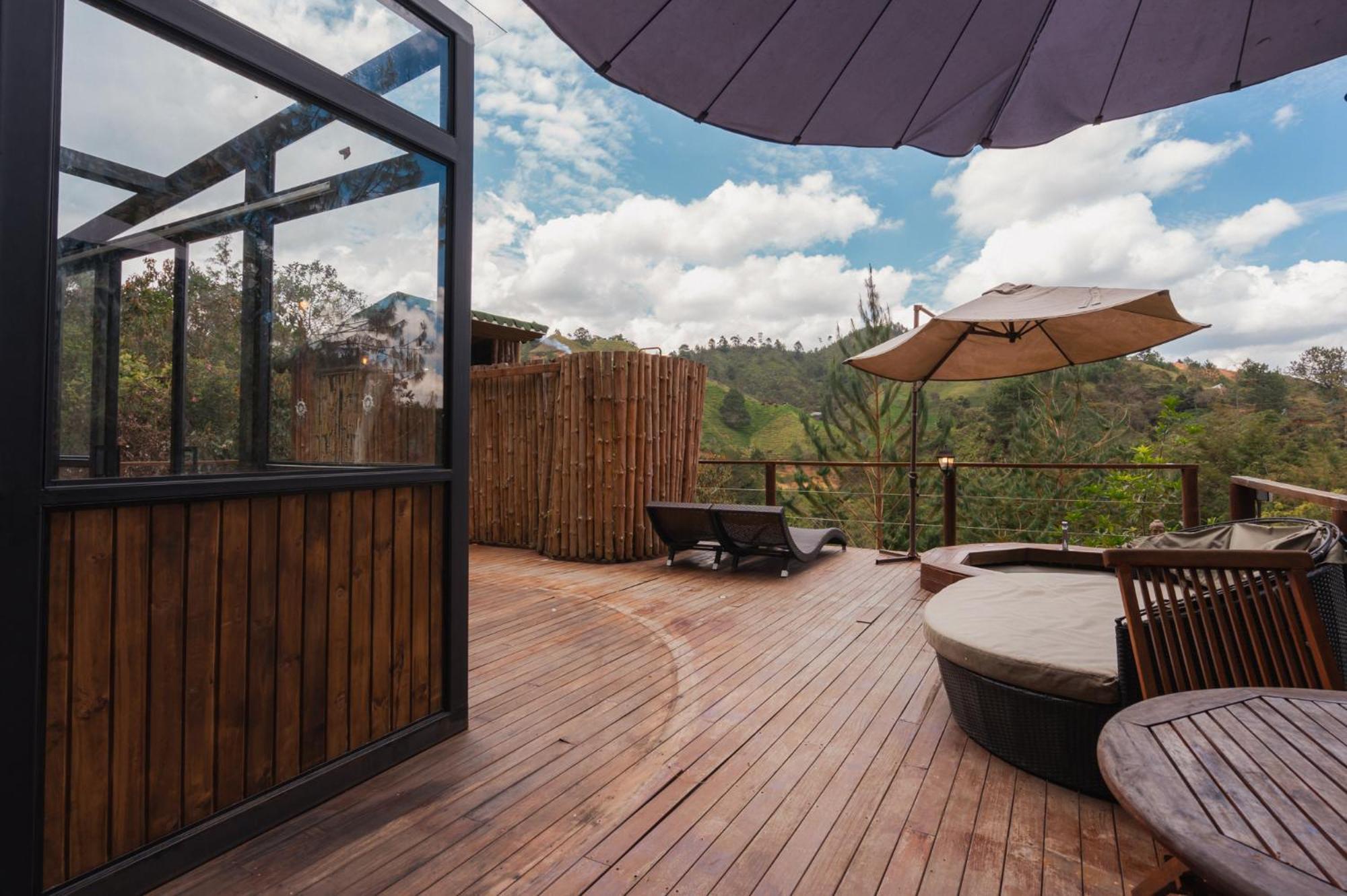 Hotel Bubblesky Glamping 40 Min From Medellin El Retiro  Zewnętrze zdjęcie