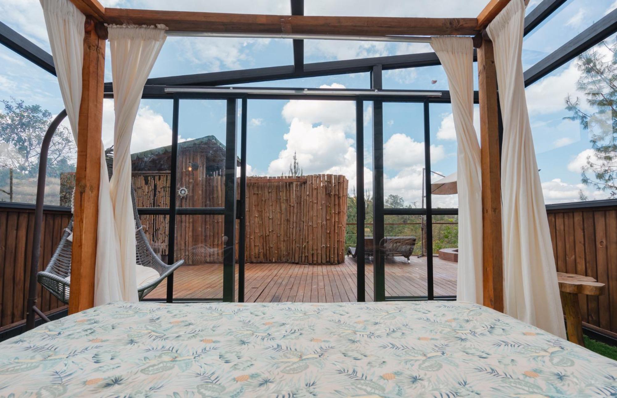 Hotel Bubblesky Glamping 40 Min From Medellin El Retiro  Zewnętrze zdjęcie