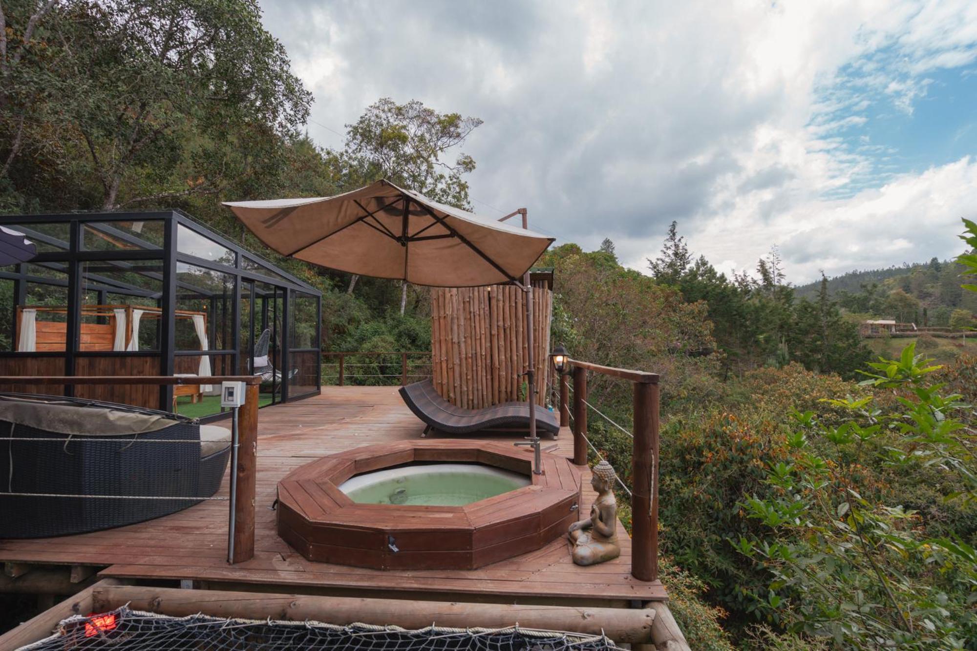 Hotel Bubblesky Glamping 40 Min From Medellin El Retiro  Zewnętrze zdjęcie