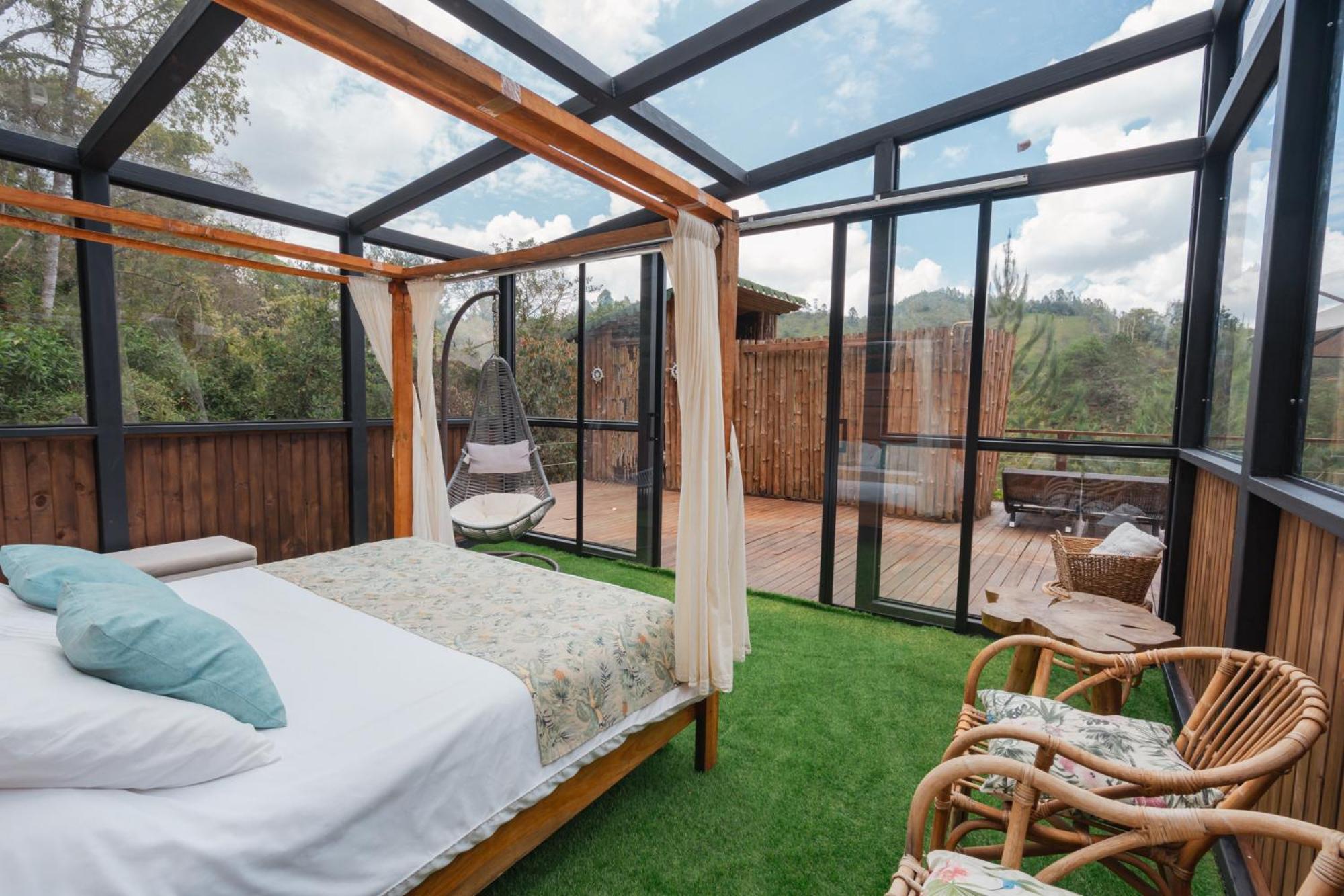 Hotel Bubblesky Glamping 40 Min From Medellin El Retiro  Zewnętrze zdjęcie