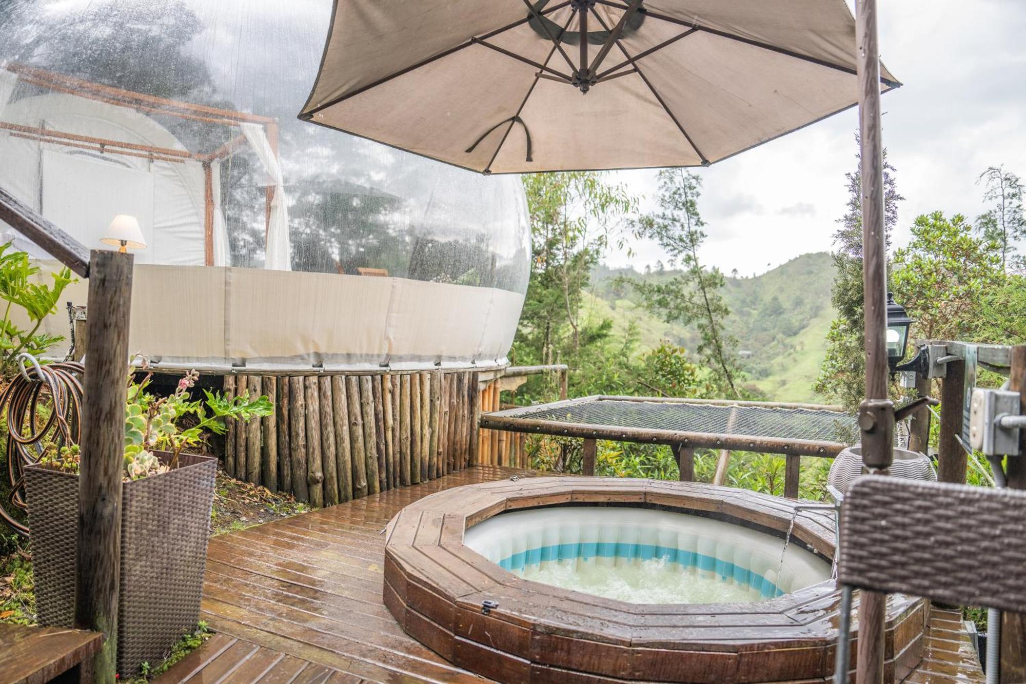 Hotel Bubblesky Glamping 40 Min From Medellin El Retiro  Zewnętrze zdjęcie