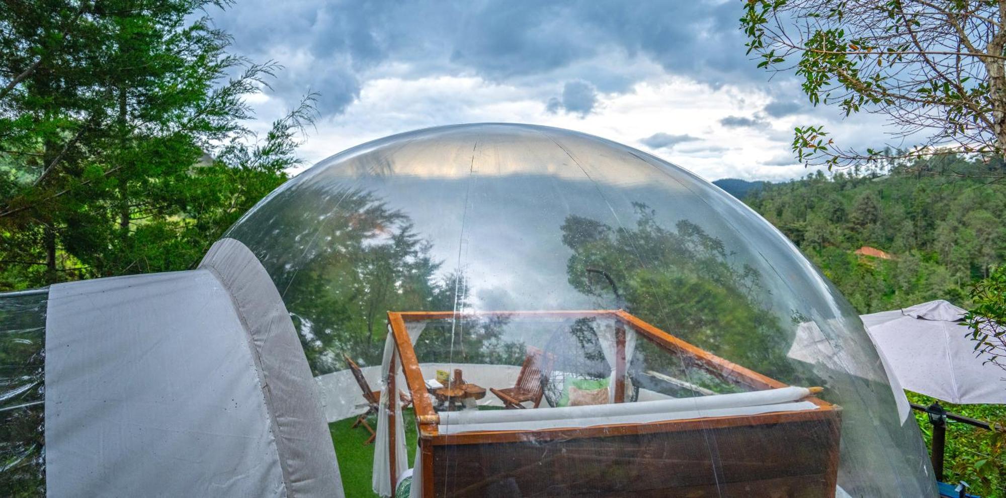 Hotel Bubblesky Glamping 40 Min From Medellin El Retiro  Zewnętrze zdjęcie