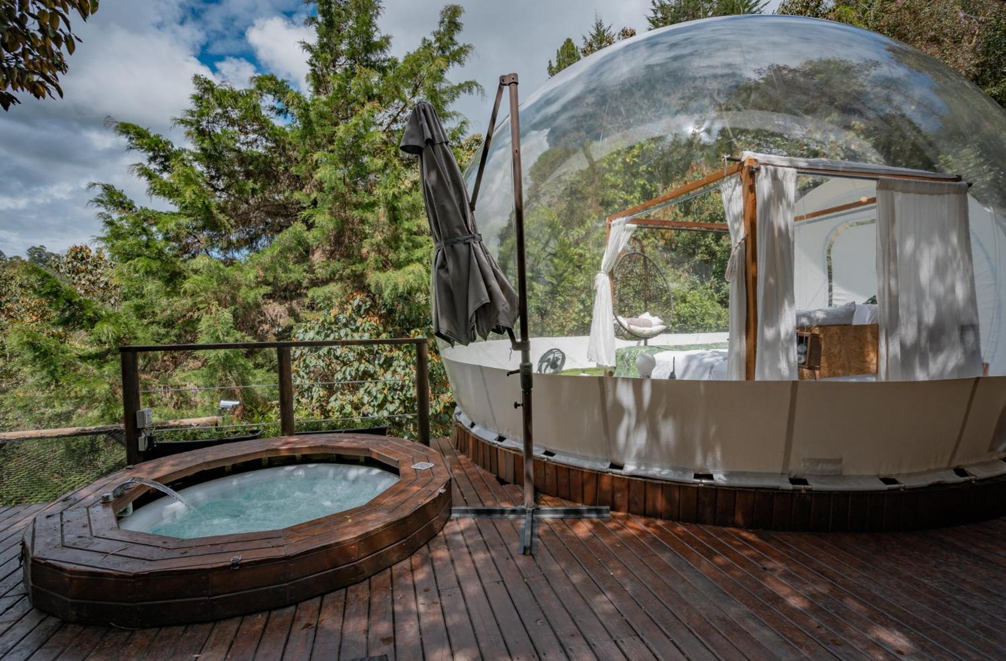 Hotel Bubblesky Glamping 40 Min From Medellin El Retiro  Zewnętrze zdjęcie